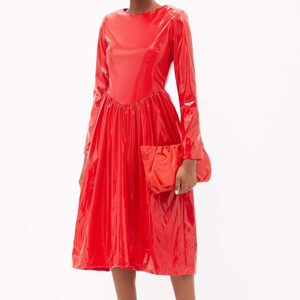 LIKE NEW Batsheva Willow Dress PVC